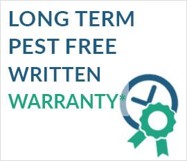 Long Term pest free written warranty